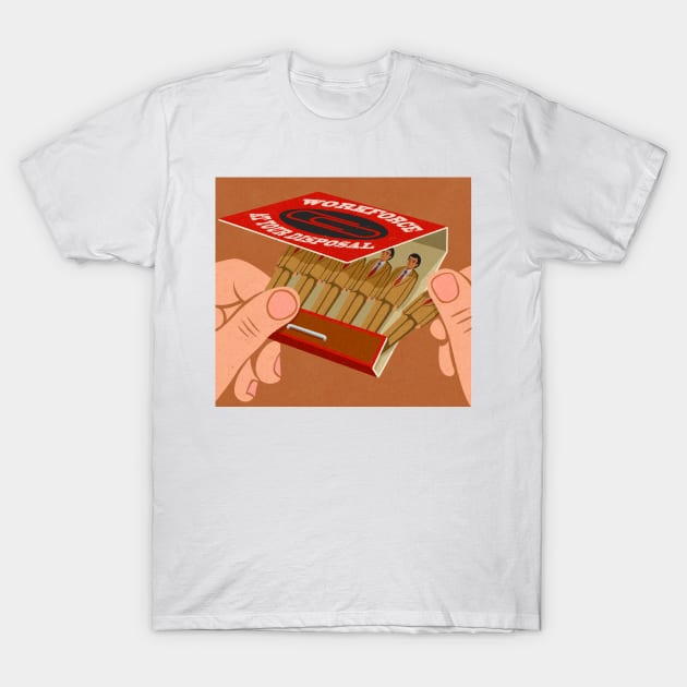 Matches T-Shirt by John Holcroft